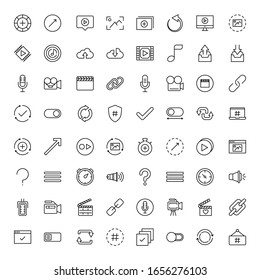 Sign icon set. Collection of high quality outline web pictograms in modern flat style. Black Sign symbol for web design and mobile app on white background. Line logo EPS10