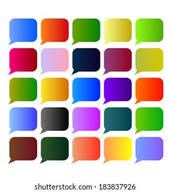sign icon set, tag