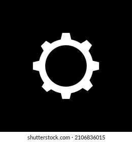 Icono de signo ilustración vectorial simple aislada en fondo negro.