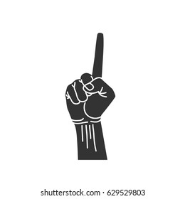 sign, icon, symbol, mayday action, labor action, hand style. 