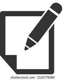 sign up icon in trendy flat design