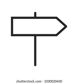 Sign icon vector