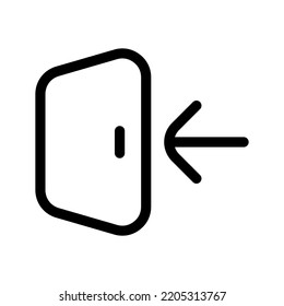 Sign In Icon Vector Symbol Design Illustration