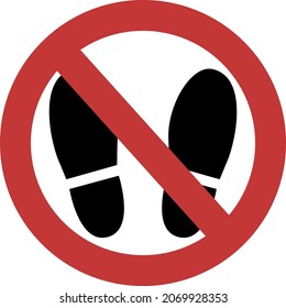 Sign illustration of the strictly prohibited mark