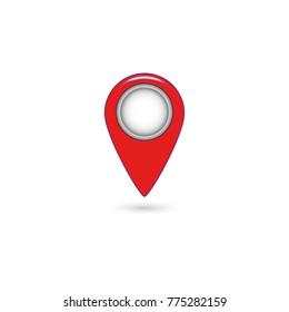 a sign to indicate the territoriality of the maps