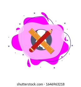 Sign of international education colored icon. Simple color vector of education icons for ui and ux, website or mobile application