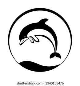 5,037 Dolphins Circle Images, Stock Photos & Vectors | Shutterstock