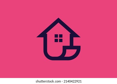 Sign L house logo Design. Letter L home logo design vector. Abstract logo design for real estate company business.