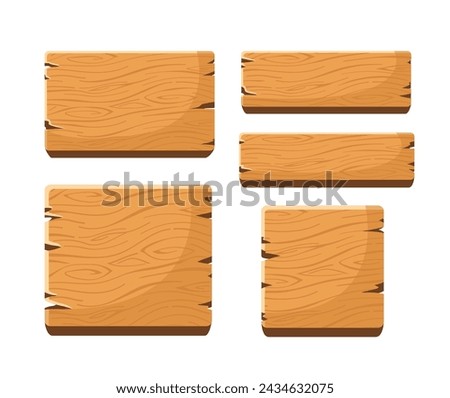 sign label wood hanging vector illustration

