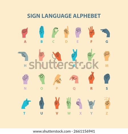 SIGN LANGUAGE ALPHABET science of learning