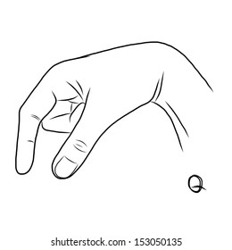 Sign language and the alphabet,The Letter Q