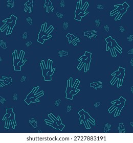 Zeichensprache schönes Element trendy Design Vektor Illustration bunter Hintergrund.eps