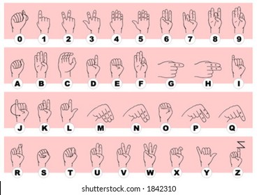 Sign Language Gestural Language