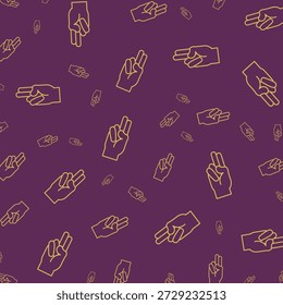 Zeichensprache wunderschönes Element trendy Design Vektor Illustration bunt background.eps