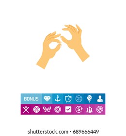 Sign language icon