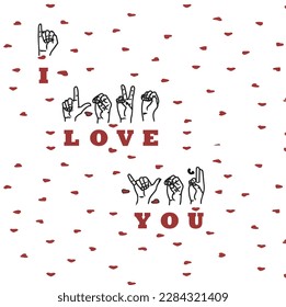 sign language I love you