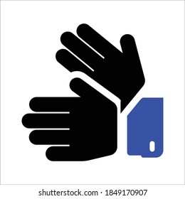 Sign Language Vector Icon Illustration