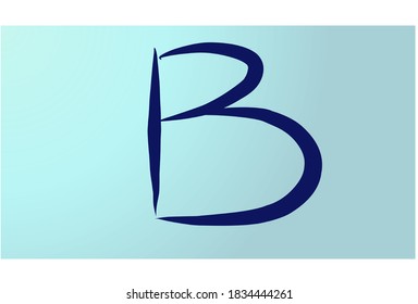 The Sign and letter of  B