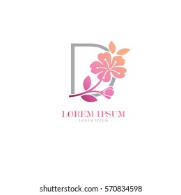 Sign the letter D Branding Identity Corporate vector logo design template