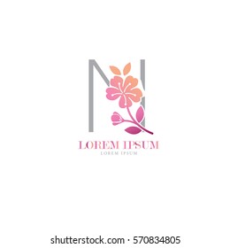 Sign the letter N Branding Identity Corporate vector logo design template