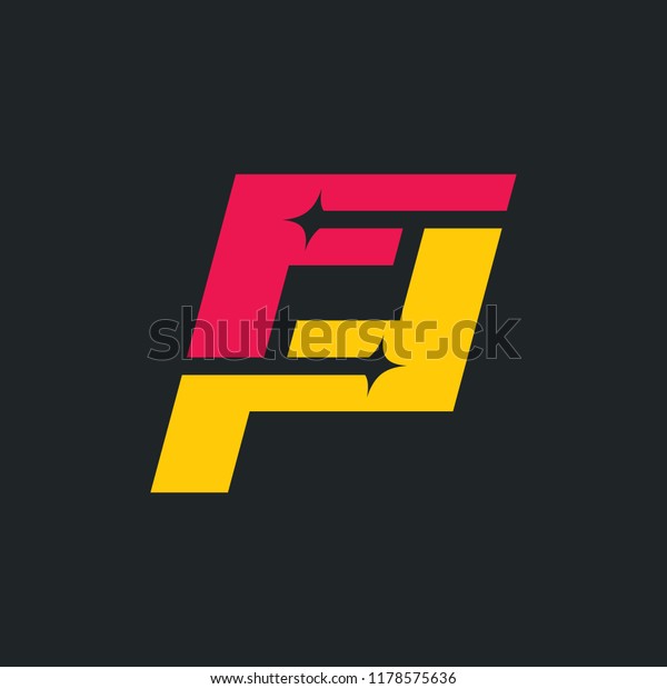 Sign Letter P Vector Illustration Stock Vector (Royalty Free