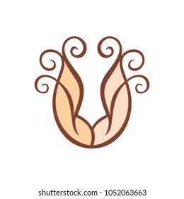 Sign the letter U