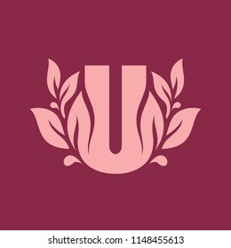 Sign of the letter U