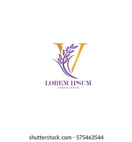 Sign the letter V Branding Identity Corporate vector logo design template