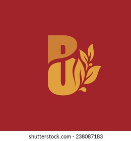 Sign letters B vector sign Branding Identity Corporate Logo Isolated on a red background