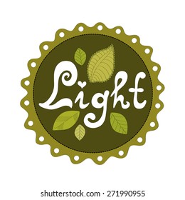 Sign Light vector illustration 