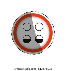 sign lights low symbol