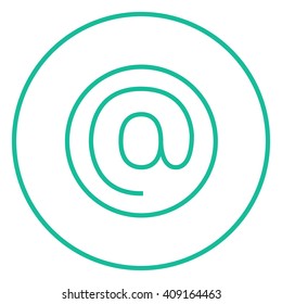 En el icono de la línea de signos.