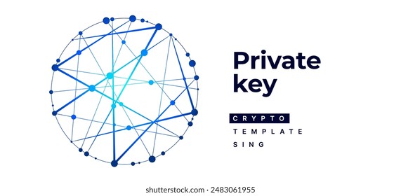 Letrero, logo Blockchain. Símbolo, logotipo para tecnología blockchain, logotipo. Hexágono, transacción de línea de conexión para logotipo, etiqueta de marca, emblema, marca, símbolo de bloque de contrato inteligente. Ilustración vectorial