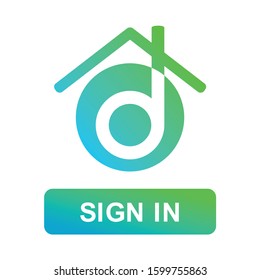 Sign in logo icon for mobile