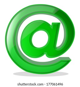 at sign mail icon