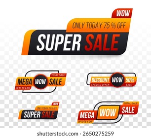 Sign market store flyer coupon collection retail cheap paper fashion web origami concept holiday business message print shopping celebration badge season decoration percent buy tag price sale

