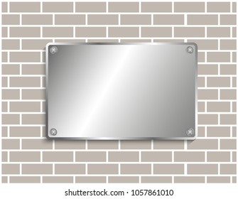 Sign metal frame
