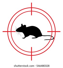Sign mouse under the gun