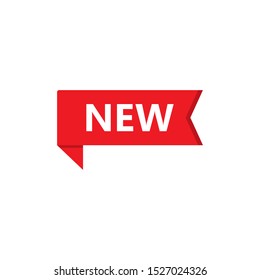 sign of new, banner vector concept illustration design 