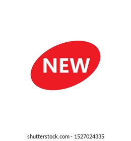 sign of new, banner vector concept illustration design 
