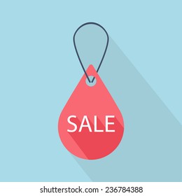 Sign New label. Vector illustration