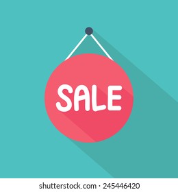 Sign New label. Vector illustration