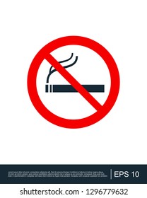 The sign No Smoking