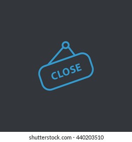 sign off, Web icon