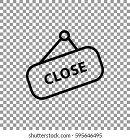 sign off, Web icon.