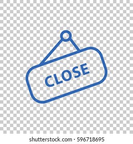 sign off, Web icon.