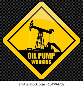 sign of an oil pump