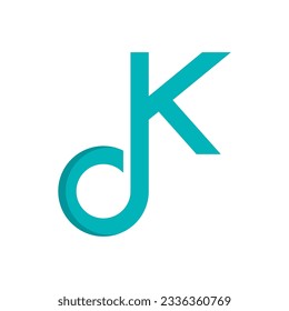 sign of ok letter logo vector icon illustration design 