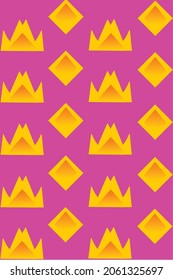 inicio de sesión en un fondo rosa, ilustración vectorial