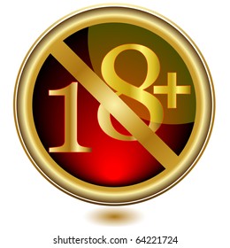 Sign, only from 18+